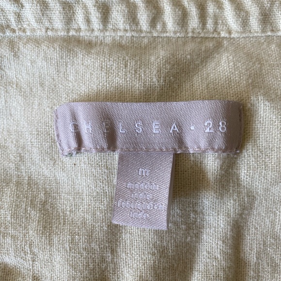 Chelsea28 oversized linen button up - Picture 3 of 4